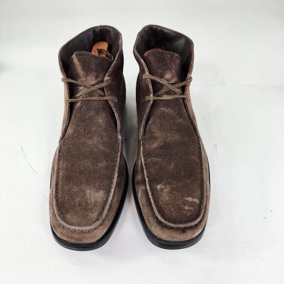 TOD'S Polacchino QUINN Chukka Boots US 9.5 Men's brown suede boot Driving shoes - Picture 3 of 12